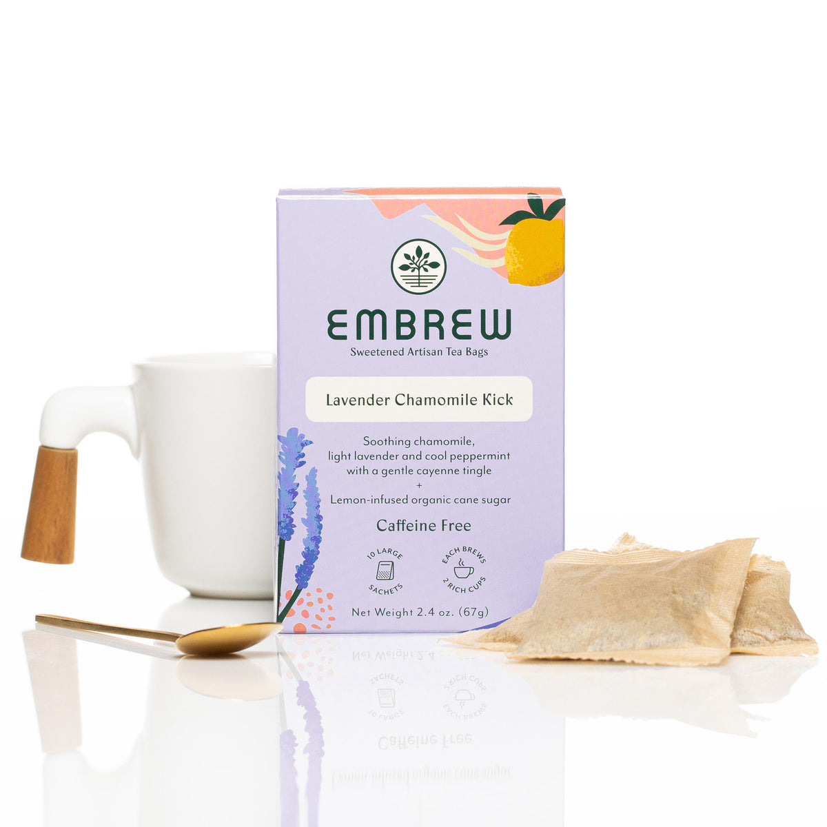 Everie LAVENDER CHAMOMILE CBD TEA Blend - 9 g