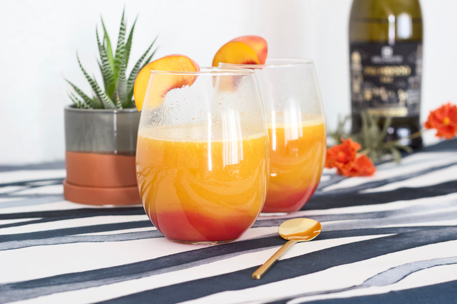 3 Refreshing Summer Peach Rooibos Tea Cocktails