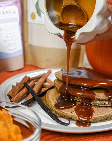 Cinnamon Oolong Chai Infused Maple Syrup Caramel Sauce